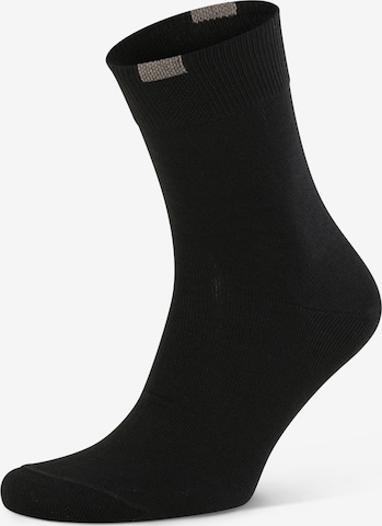 Nur Die Socks in Black: front