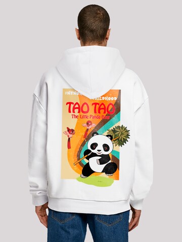 Sweat-shirt 'Tao Tao Heroes of Childhood' F4NT4STIC en blanc