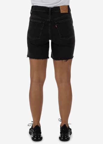 regular Jeans '501 Mid Thigh Short' di LEVI'S ® in nero