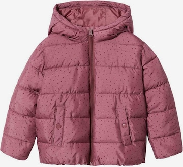 MANGO KIDS Between-Season Jacket 'Ali' in Pink: front