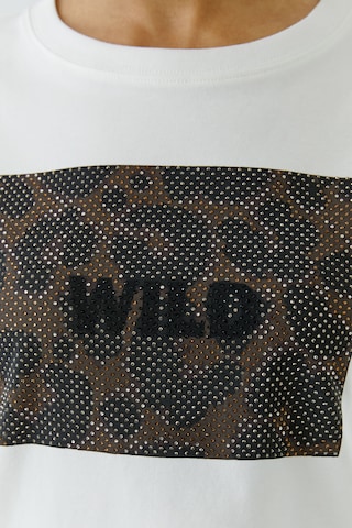 OUI T-Shirt in Weiß