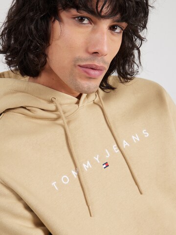Felpa di Tommy Jeans in marrone