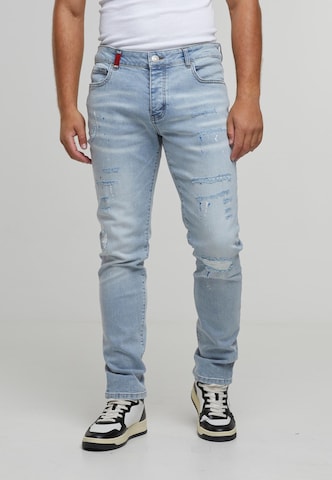 2Y Premium Jeans 'Leonardo' in Blauw: voorkant