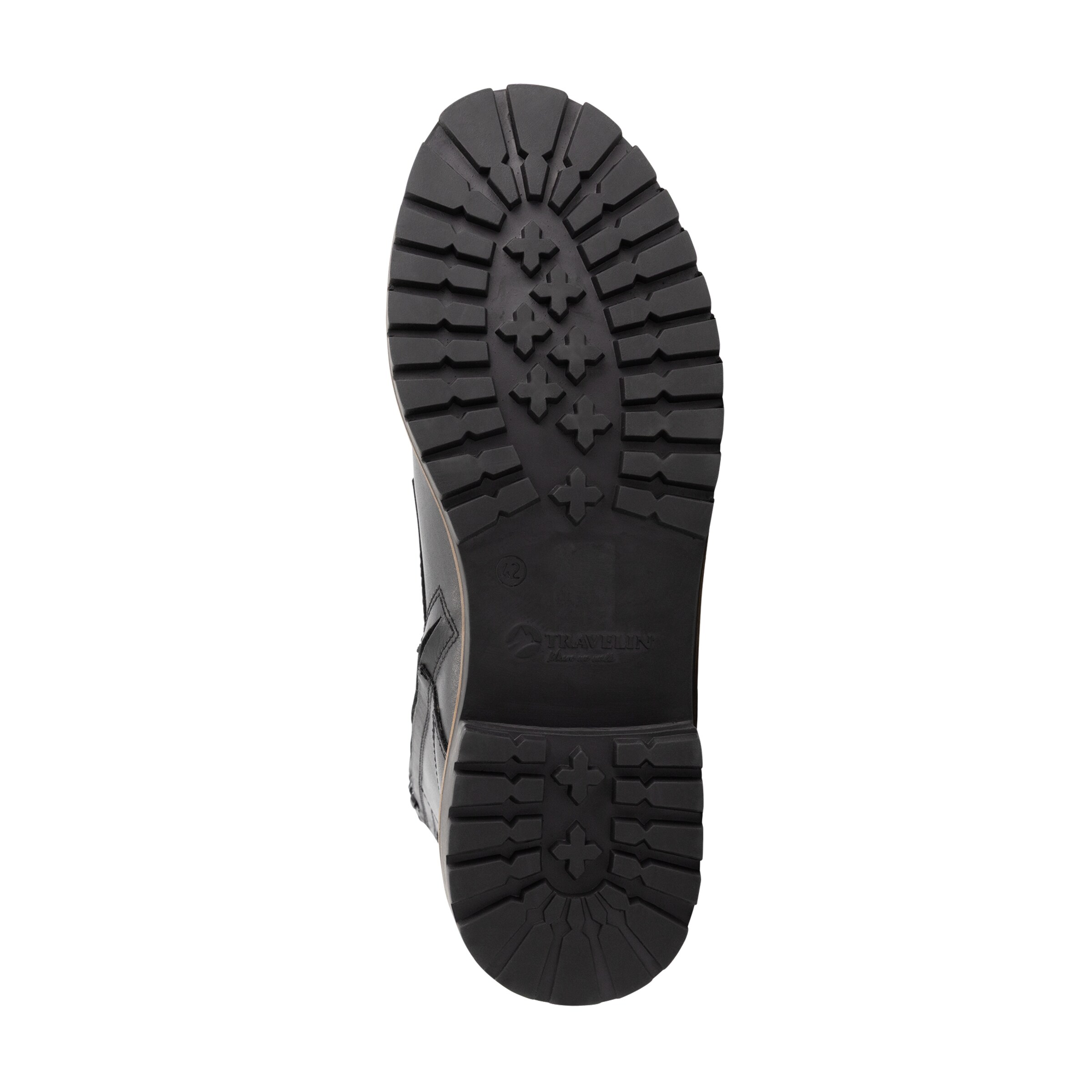 Travelin Veterboots 'Langdets' in Zwart
