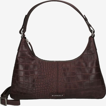 Borsa a spalla di Burkely in marrone: frontale