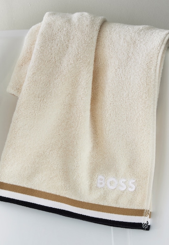 BOSS Home Towel in Beige: front