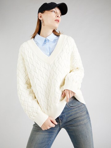 GANT Sweater in Beige: front