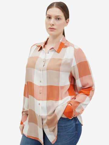 Tom Tailor Women + Blus i orange