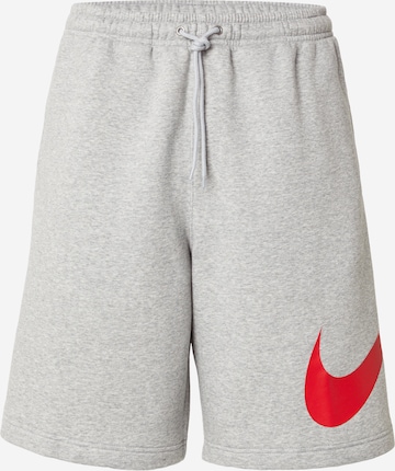 Nike Sportswear Παντελόνι 'CLUB' σε γκρι: μπροστά