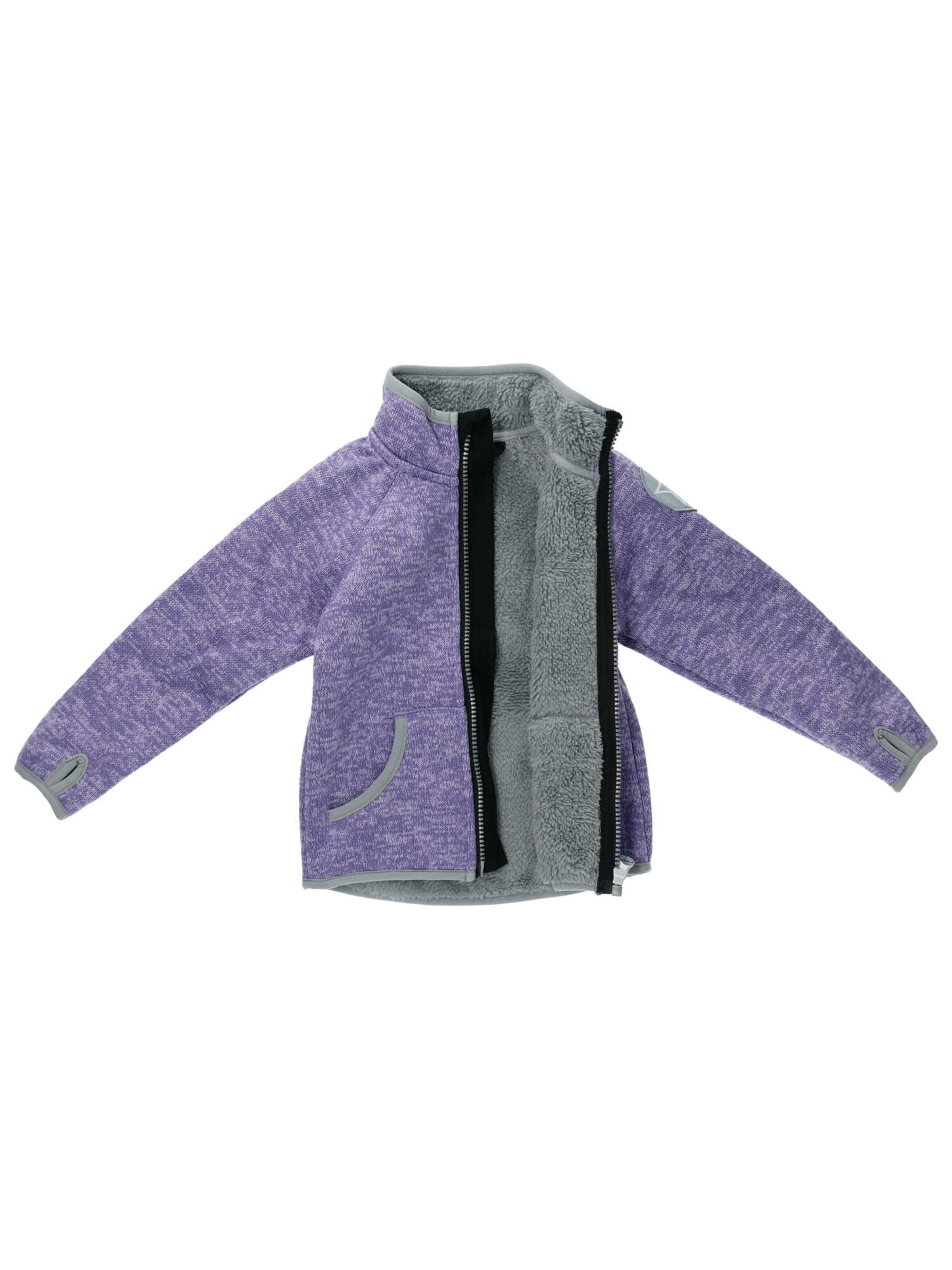 Villervalla Sweatjacke in Lila