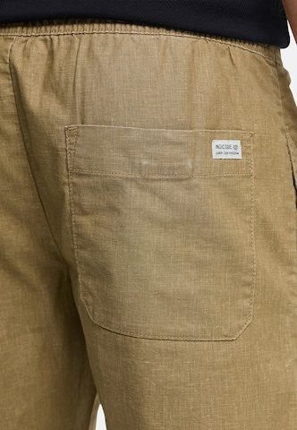 INDICODE JEANS Regular Chino trousers 'Corry' in Brown