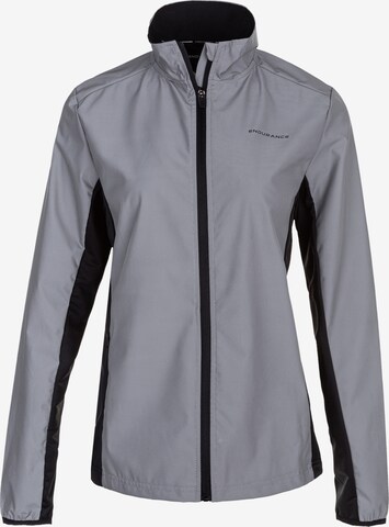 ENDURANCE Athletic Jacket 'Rumey' in Silver: front