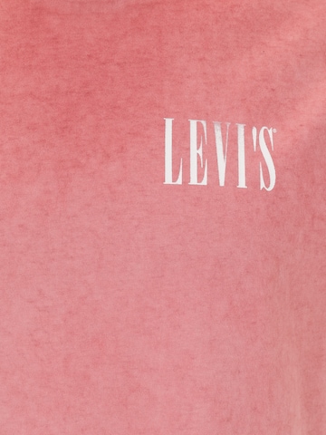LEVI'S ®Regular Fit Majica 'Relaxed Graphic Tee' - crvena boja