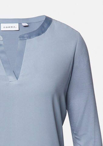 COMMA Blouse in Blauw