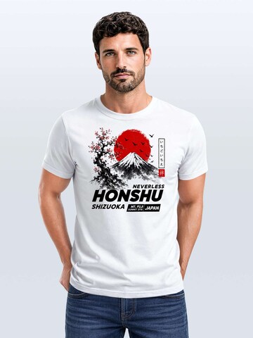 Neverless Shirt 'Honshu' in White: front
