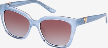 GUESS Слънчеви очила в синьо: отпред
