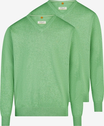 redmond Sweater 'Basic' in Green: front