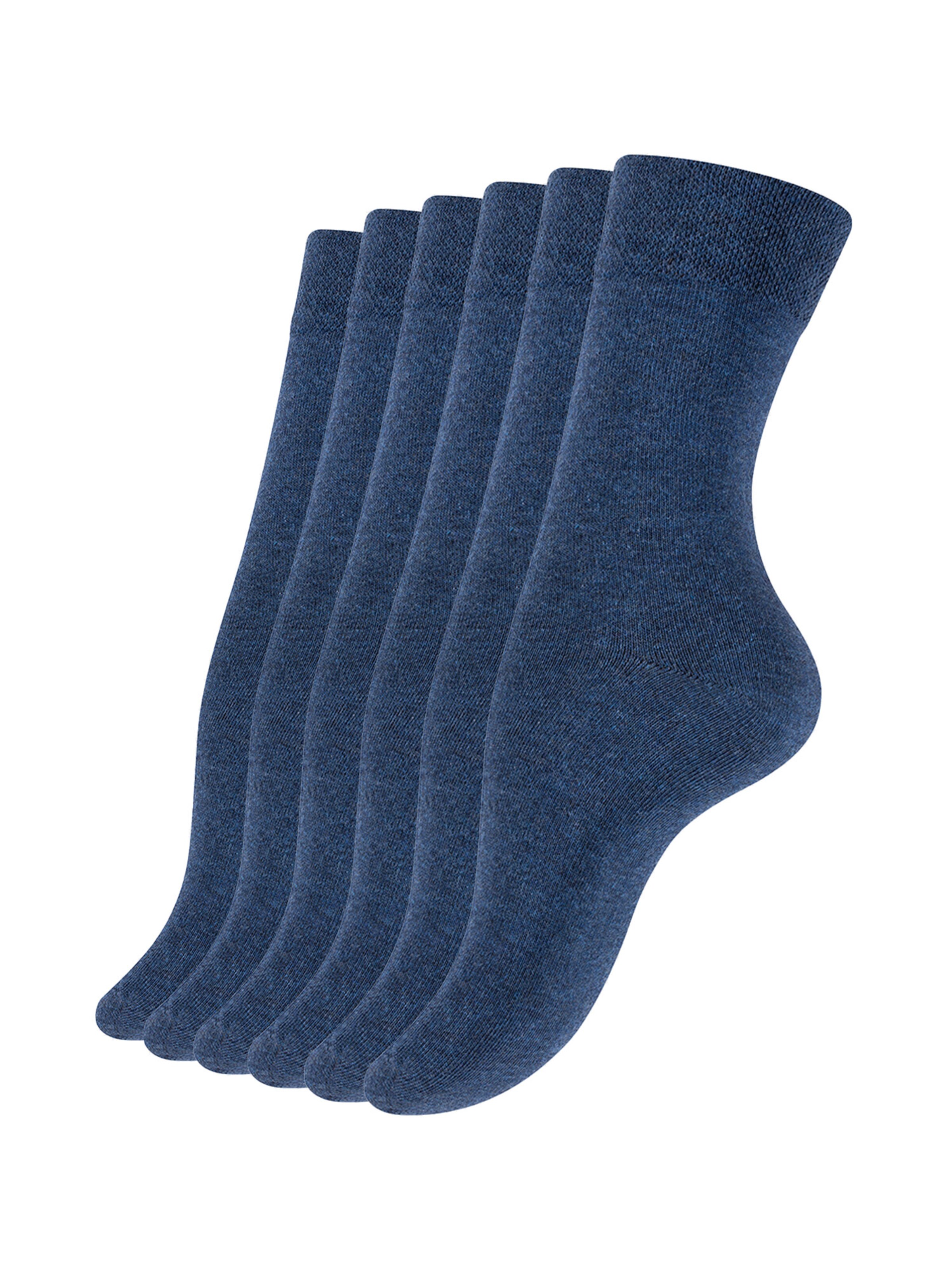 Cotton Prime Socken in Blau: Vorderseite