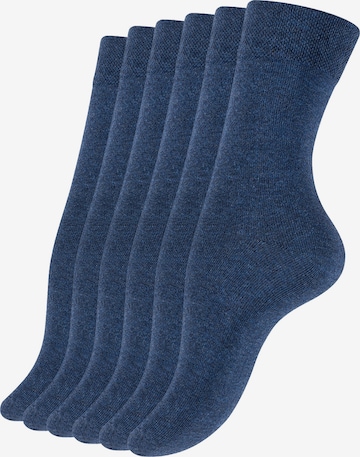 Cotton Prime Socken in Blau: Vorderseite