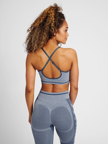 Hummel Bralette Sports Bra in Blue