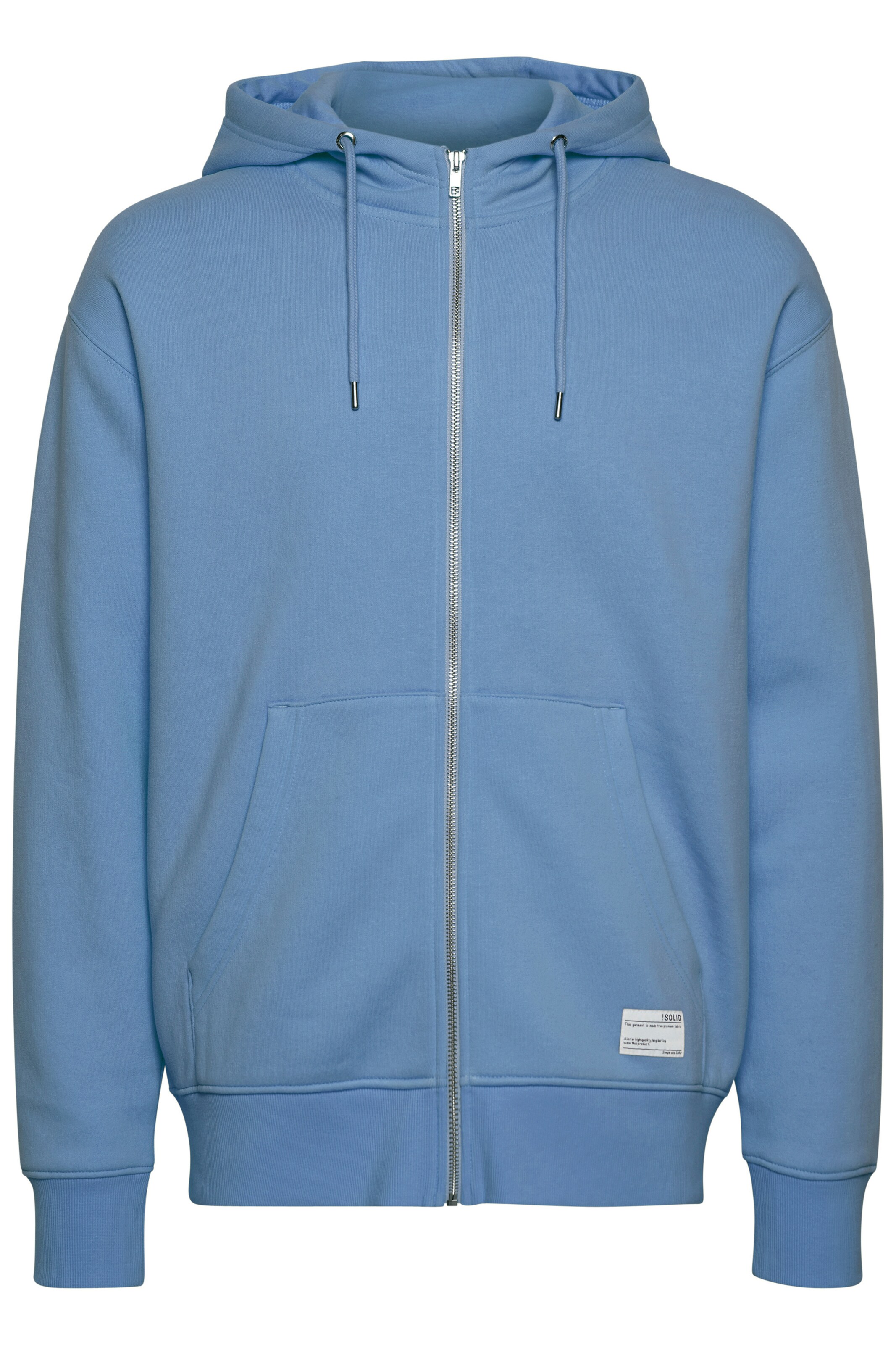 !Solid Sweat jacket 'Lenz' in Blue: front