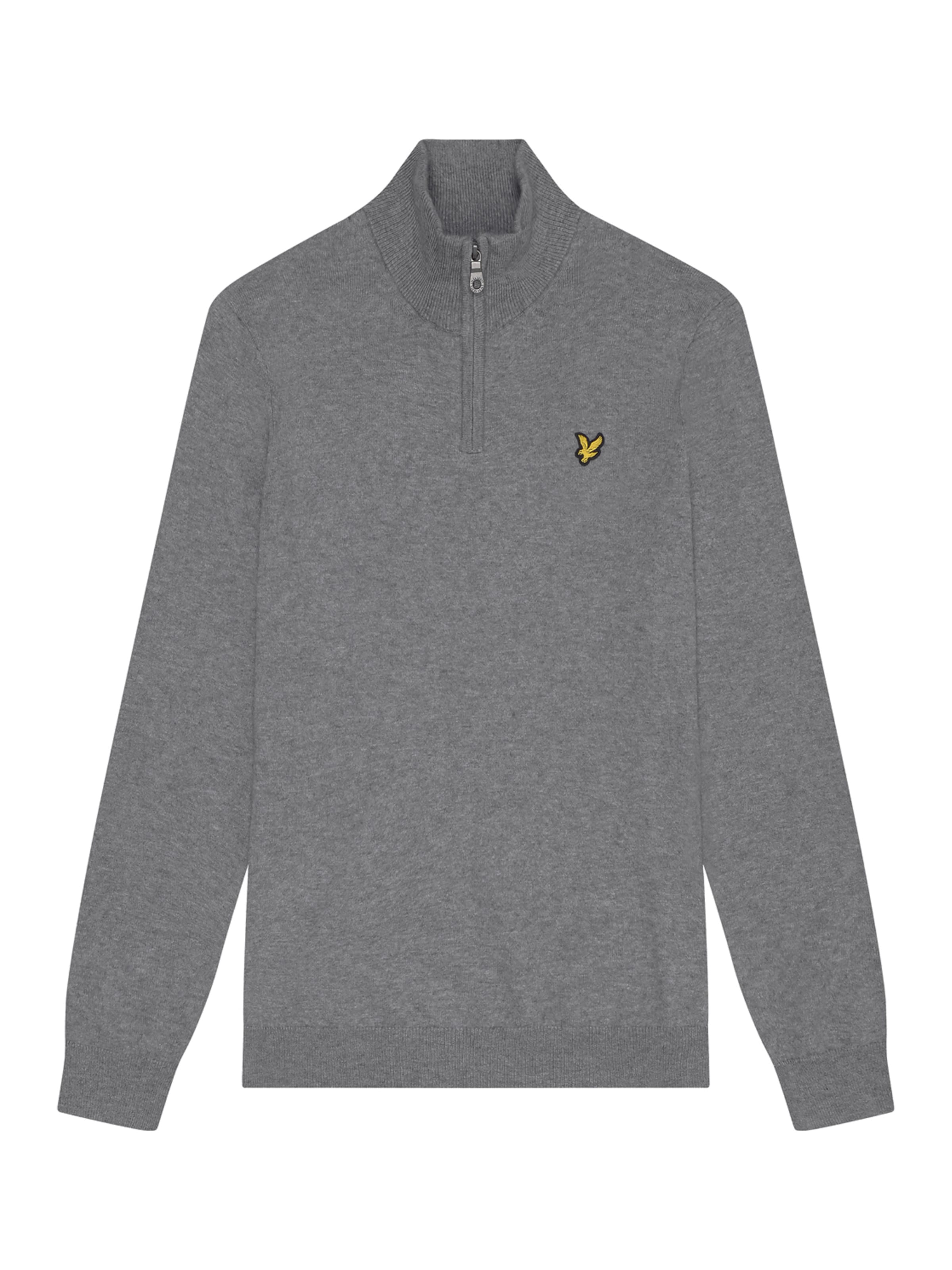 Lyle & Scott Trui in Grijs: voorkant