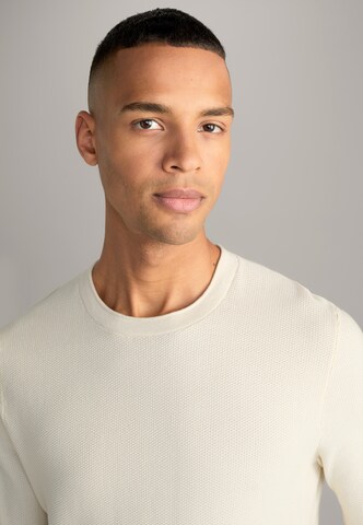 JOOP! Jeans Sweater 'Hajon' in White