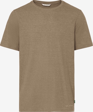 VAUDE Funktionsshirt 'Redmont Hemp' in Beige: Vorderseite