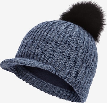 Bonnet Marhatter en bleu : devant