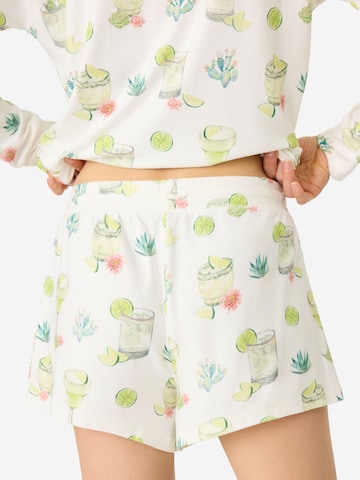 Shorty 'Limes & Sunshine' PJ Salvage en blanc