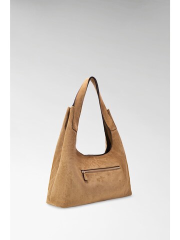 GUESS Schultertasche 'Sunset' in Beige