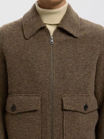 Giacca di mezza stagione di SELECTED in marrone