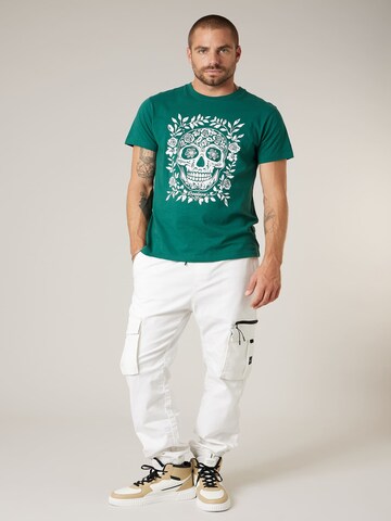 T-Shirt ' SKULITO ' Deeluxe en vert
