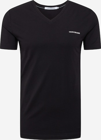 Calvin Klein Jeans T-Shirt in Schwarz: predná strana