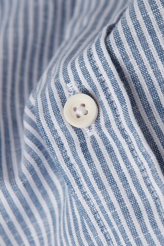 INTIMISSIMI Regular fit Button Up Shirt in Blue