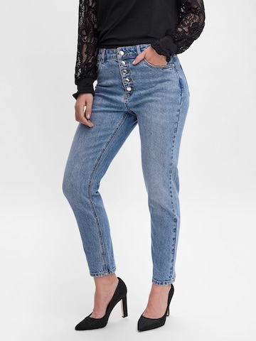 VERO MODA Tapered Jeans 'Brenda' in Blauw: voorkant