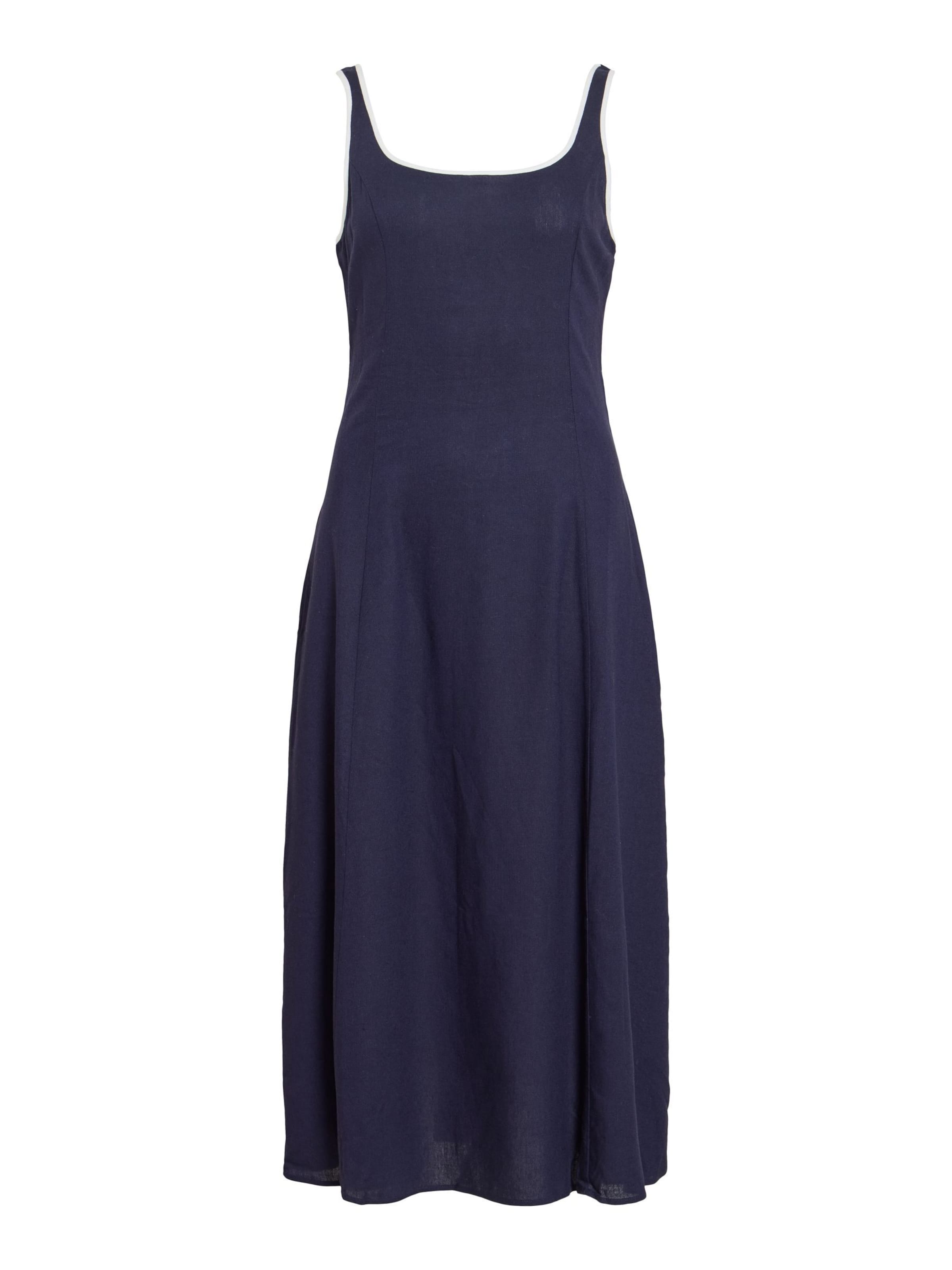 VILA Kleid 'VILiga' in Blau: Vorderseite
