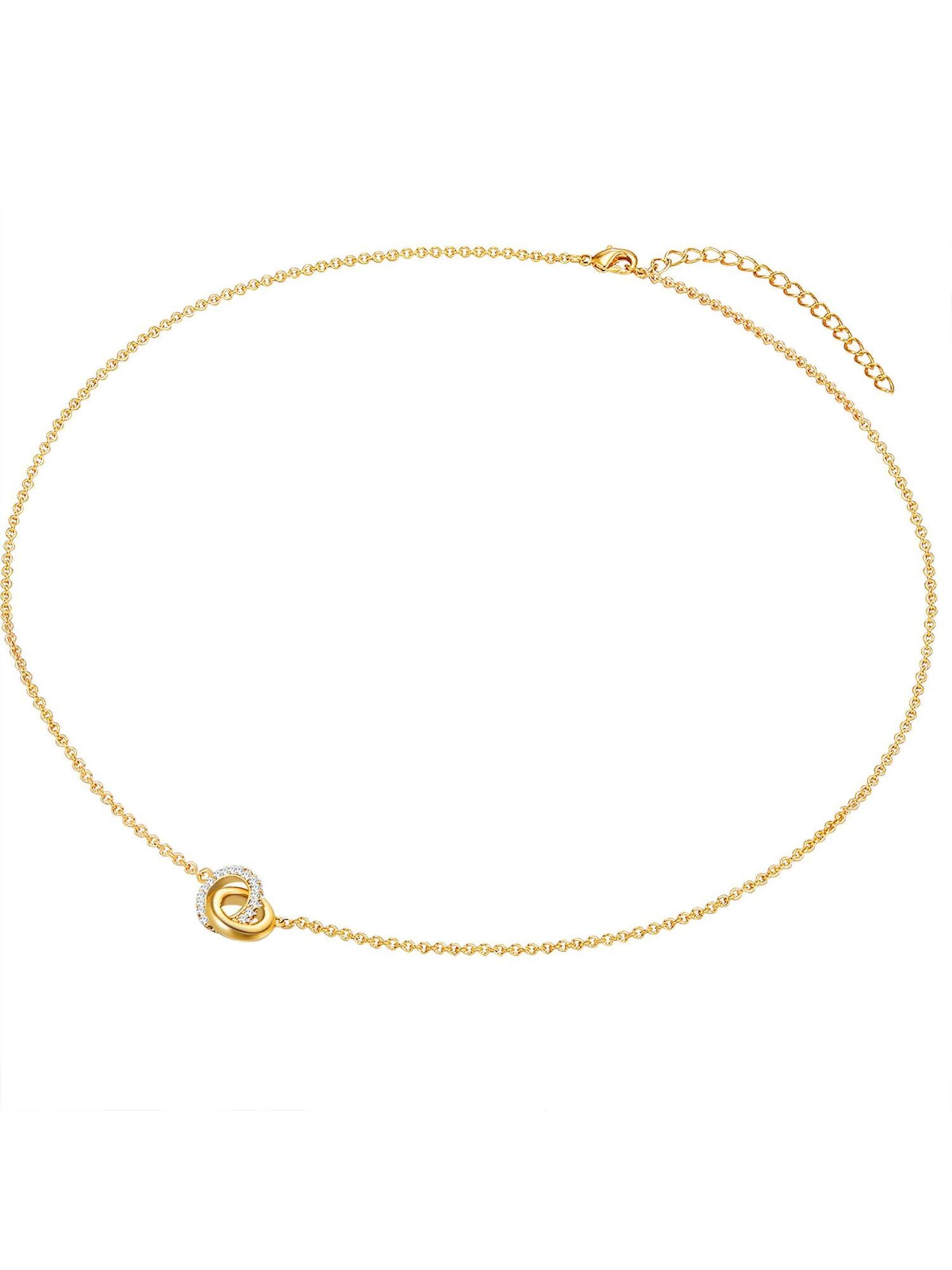 Chaîne Lulu & Jane en or : devant