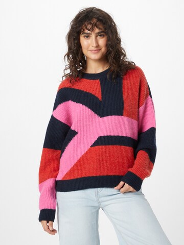 NÜMPH Sweater 'NINA' in Red: front