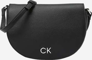 melns Calvin Klein Pleca soma: no priekšpuses