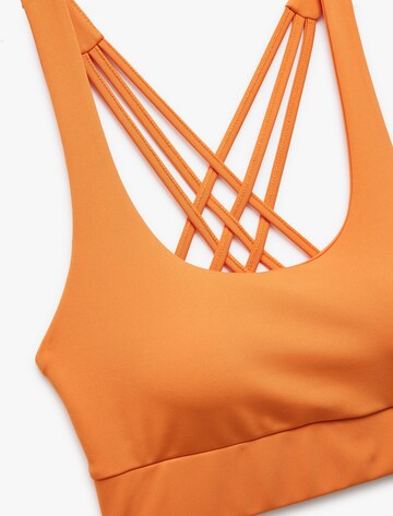 Koton Bralette Bra in Orange
