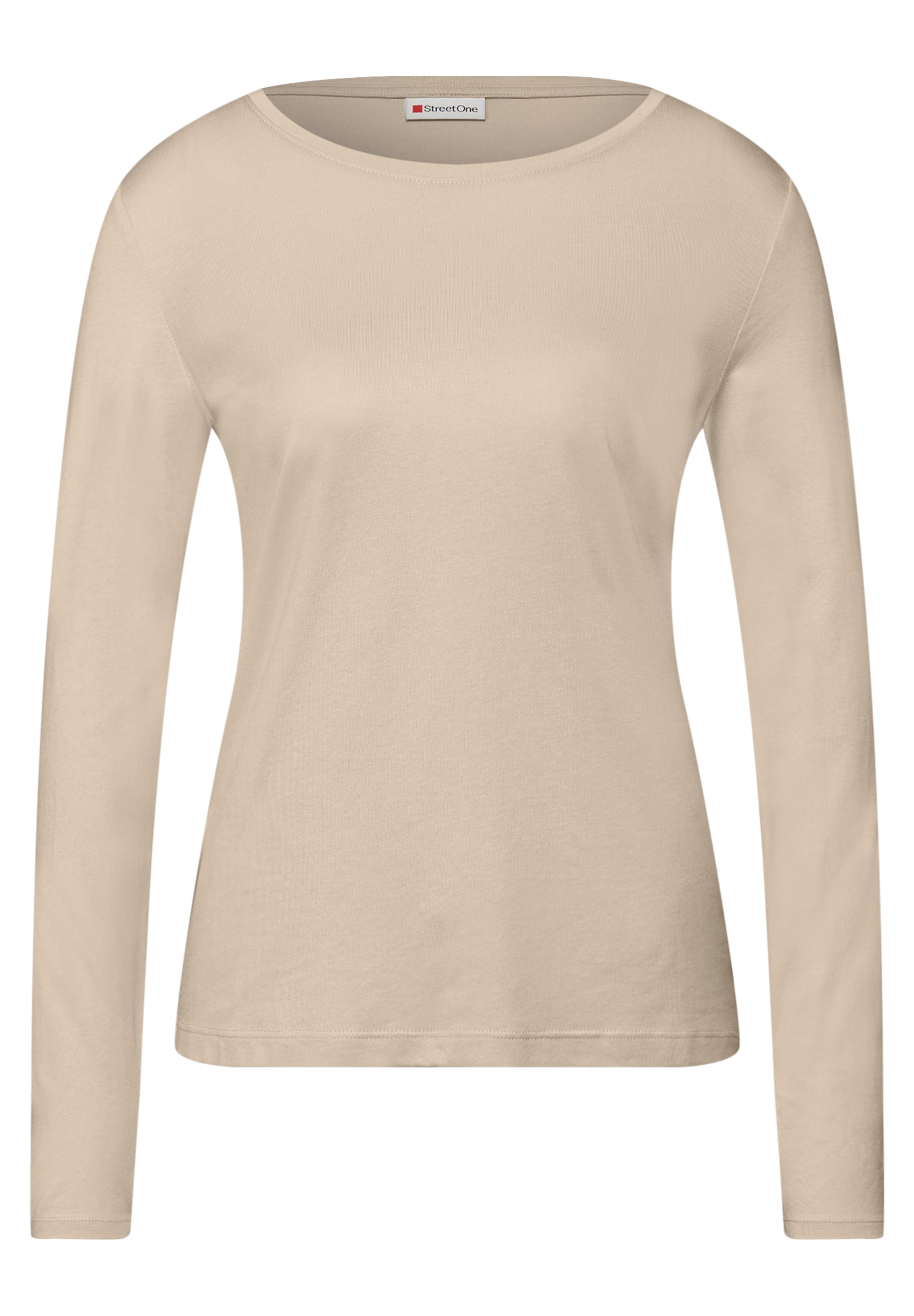 STREET ONE Shirt in Beige: front