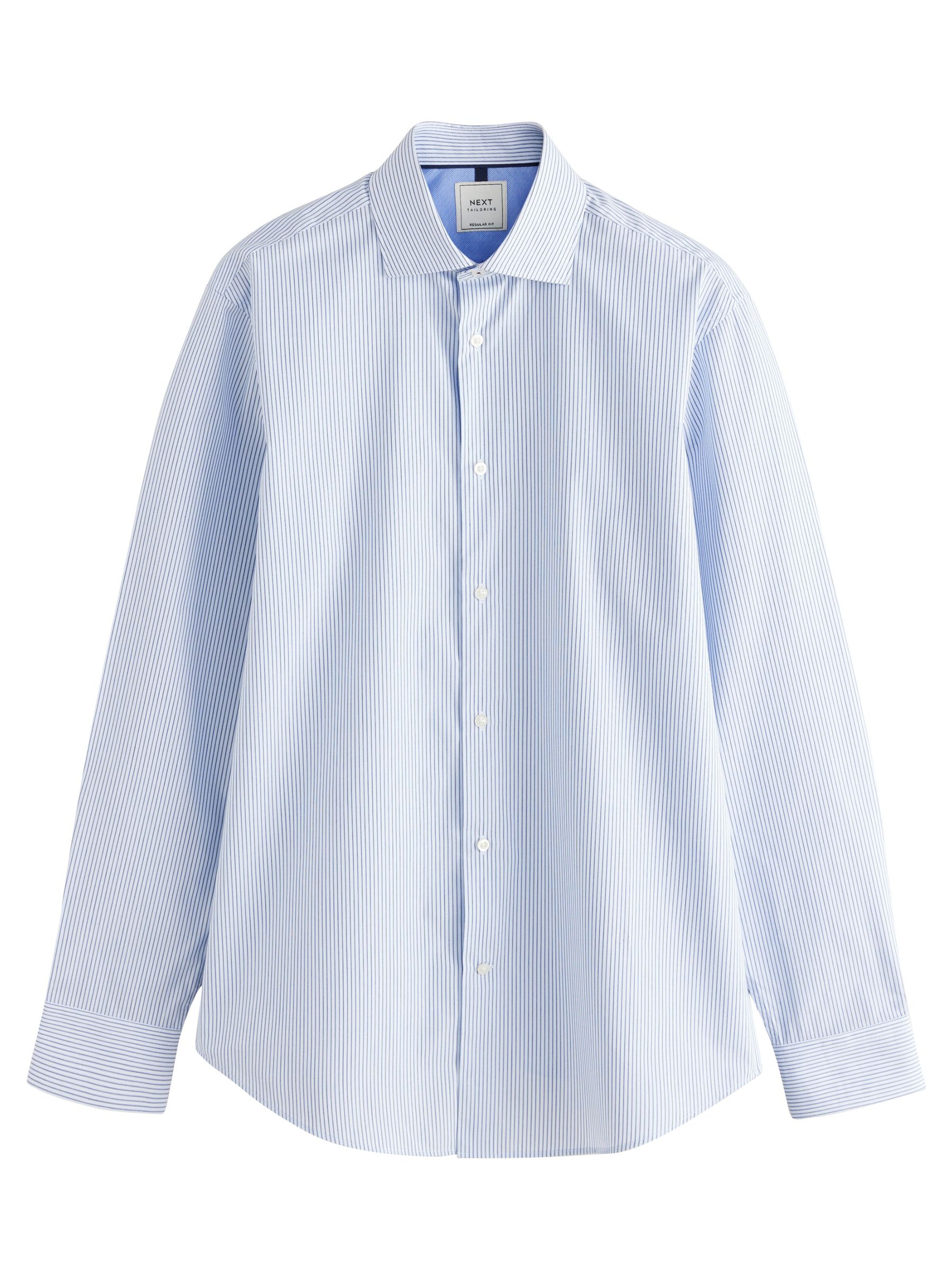 Next Regular Fit Hemd in Blau