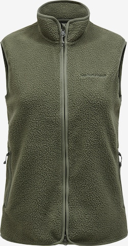 PEAK PERFORMANCE Bodywarmer in Groen: voorkant