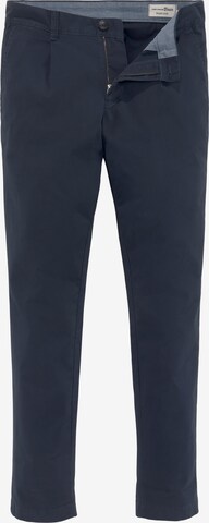 TOM TAILOR DENIM Slimfit Chino nadrág - kék: elől