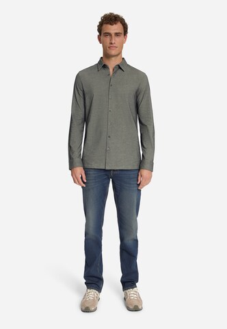 No Excess Regular fit Button Up Shirt in Grey