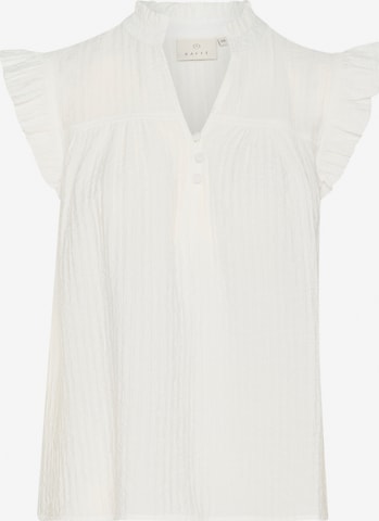 Bluză 'Liany Via' de la Kaffe pe alb: față