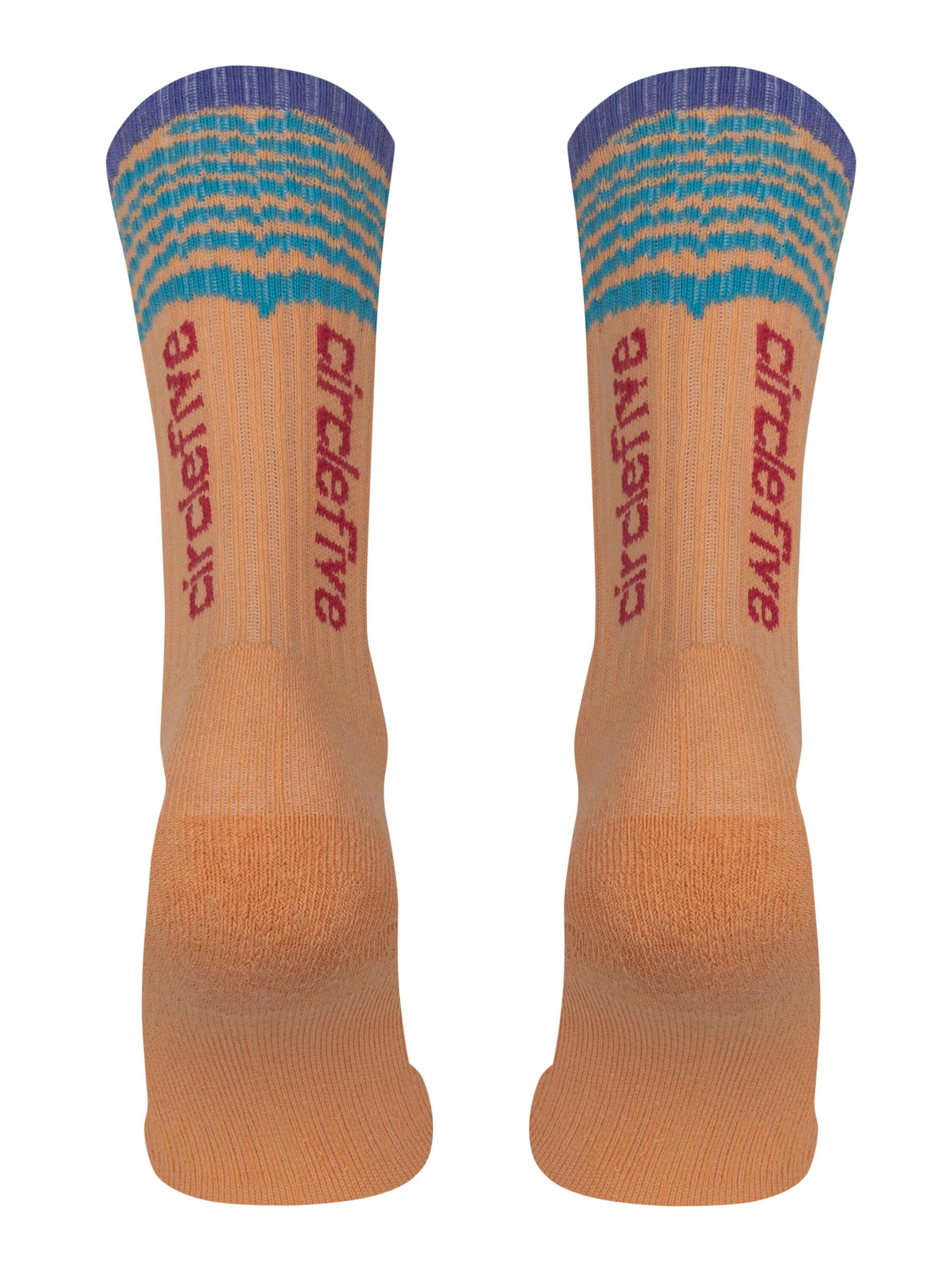 Chaussettes de sport normani en orange