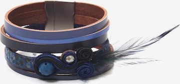 COLLEZIONE ALESSANDRO Bracelet 'India' in Blue: front