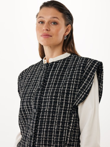MEXX Gebreid vest in Zwart